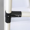 Pack of 10 T Pipe Clamps Connection Pipe Connector End