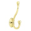 Brainerd B46305J-PB-C7 - Gancho para pelota y sombrero, Polished Brass