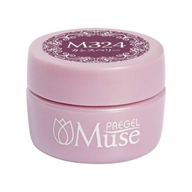 PREANFA PGU-M324 Color Gel Cassis Berry 324 0.1 oz (3 g) Gel Nail