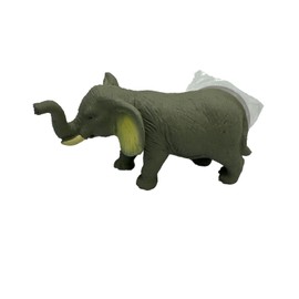 Toysmith Safari Squishimals Elephant Squish Animal Sensory Toy 3+ New