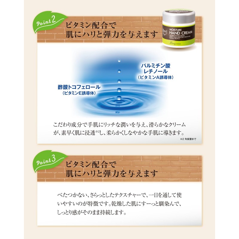 Japan Medical System Moisture Hand Cream, 2.8 oz (80 g),