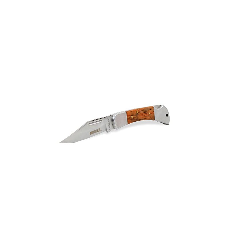 Navaja con mango de madera