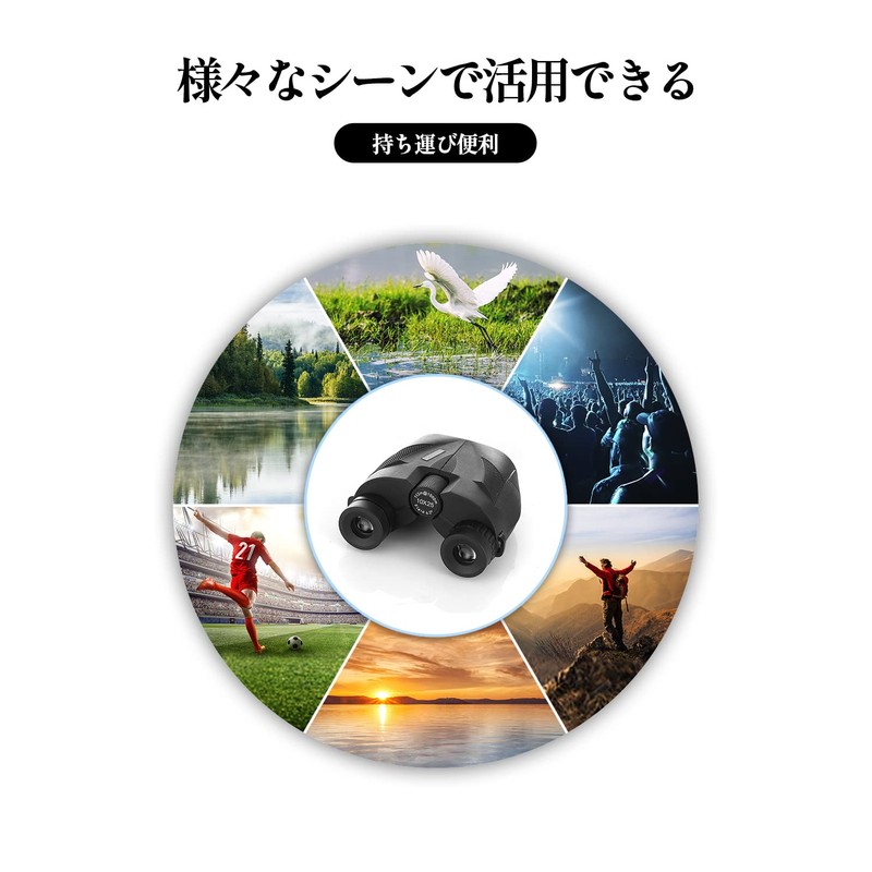 Topson Binoculars for Live Concerts, 10x Live, 10 Time, Live