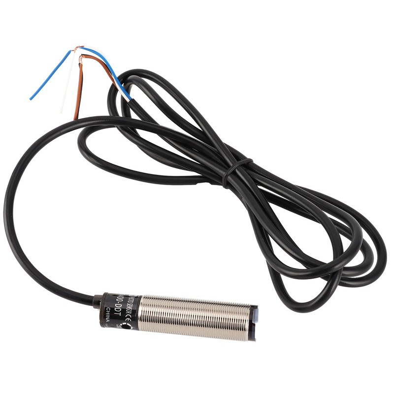 BERM Photoelectric Switch Sensor Diffuse Reflection Cylindrical 4‑Wire Power Control