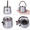 Boundless Voyage 6.1 fl oz (230 ml) Titanium Teapot, Mini