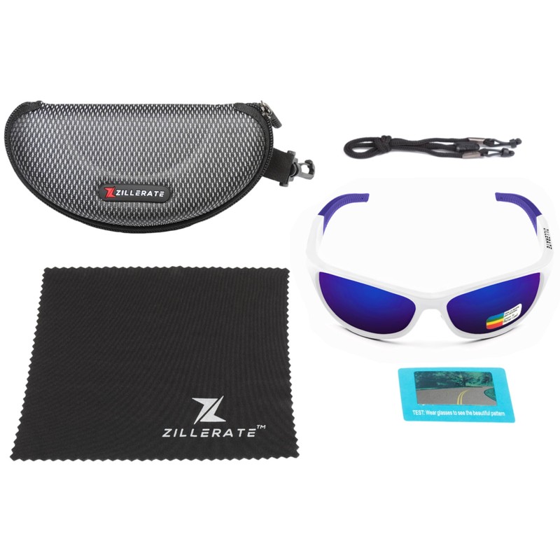 Zillerate Polarised Sports Sunglasses for Men & Women For Driving,