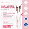 Renata Beauty Eyebrow Brush Set 4 Pieces - Eyebrow Brush