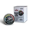 SmokeWare Temperature Gauge – 3-inch Face, 0-700°F Range, Multi-Color Black,