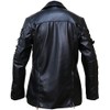 The Jasperz Punk Rave Poison Black & Maroon Jacket Mens