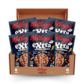 Kellogg's Cereali Extra "Barista Edition" | Gusto Caffè e Cioccolato | Granola con Avena Croccante | Confezione Singola da 350g (1 x 350g)