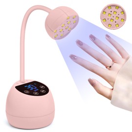 ANRUI Mini UV Lampe für Nägel mit Smart Auto-Sensor, Rosa