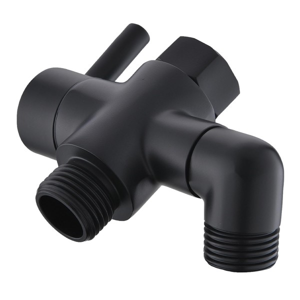 YDmeet All Metal Shower Head Diverter Valve, 3-Way G1/2" Shower