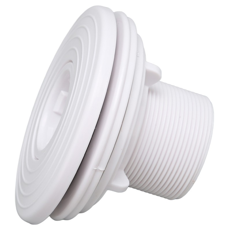 Pool Water Outlet 12cm White Swimming Pool Drain Water Inlet