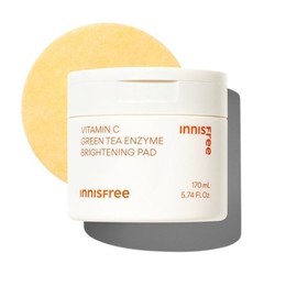 Innisfree Vita Green Tea Enzyme Blemish Toning Pad / 이니스프리 비타 그린티 엔자임 잡티 토닝 패드