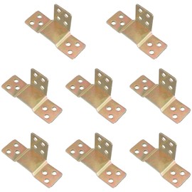 8 Sets Bed Rail Brackets,Metal Bed Connection