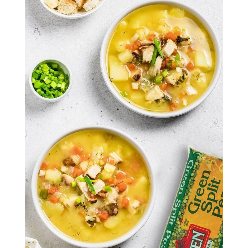 Gefen Green Split Peas, 16oz (3 Pack) | Great in