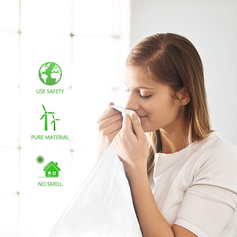 Teivio 1 Gallon 100 Counts Mini Strong Trash Bags 1-1.2