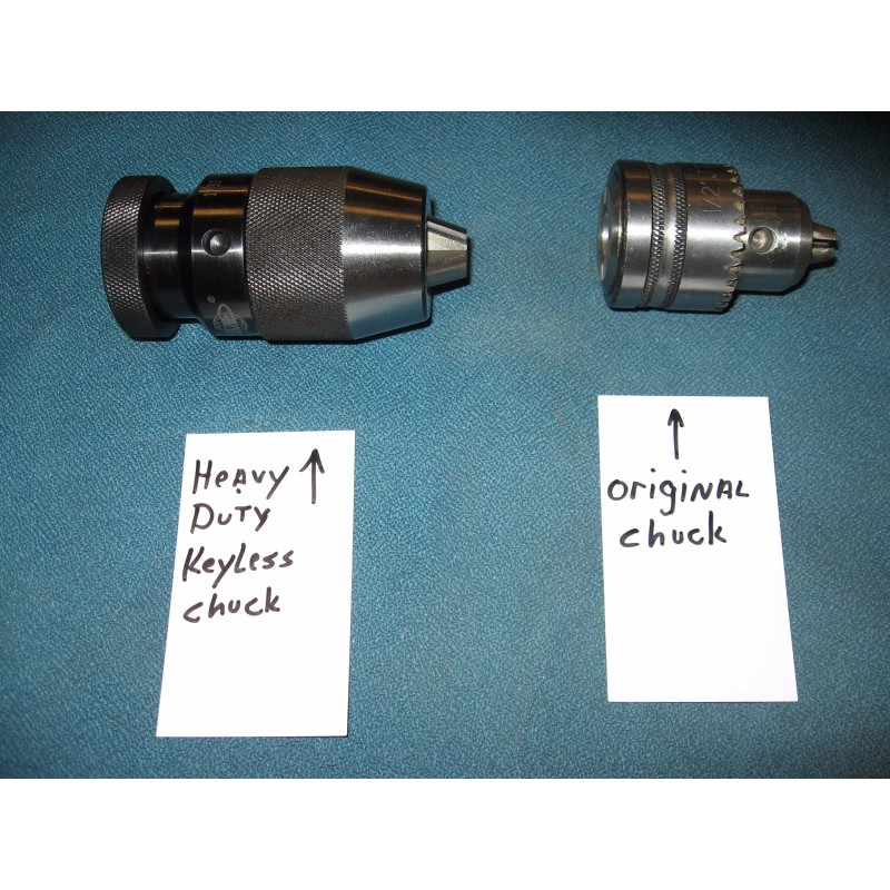 BLUE MAX HEAVY DUTY 1/2" KEY LESS DRILL CHUCK FOR