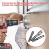 Kodrily 4Pcs SDS Plus Extension, 1/4" 3/8" 1/2" SDS Plus