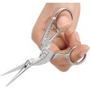 3.7 Inch Stainless Steel Stork Embroidery Sewing Tools Crane Shape