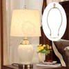 Helunsi 8 Inch Lamp Harp, 2 Set Gold Lamp Shade