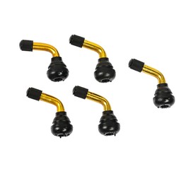 Tire Air Valve L-Shaped PVR-70 Heavy Duty Durable Easy Installation Tubeless Valve Valve Core Bike Trouser Motorized Kickbike (Pack of 5)