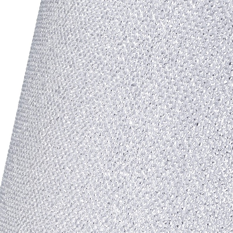 Modern and Designer Mini Diamond Silver Glitter Fabric Lamp Shade