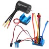 3650 Motor and ESC, 1/10 RC Car Accessories 3100KV Motor
