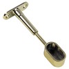 Gedotec Wardrobe Rail Bearing for Ceiling Mounting Wardrobe Rail Holder