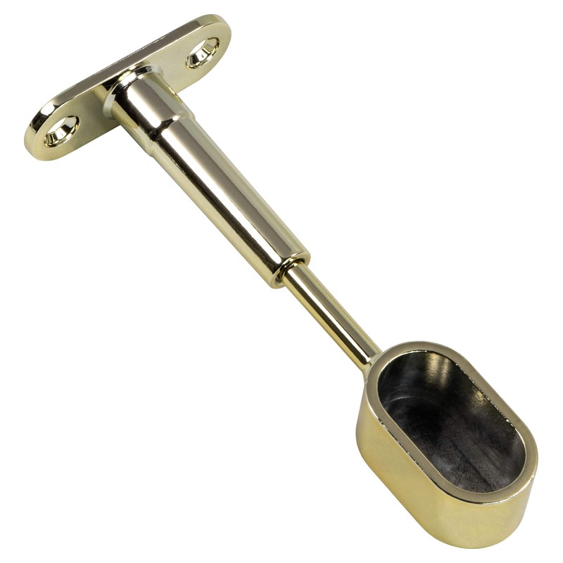 Gedotec Wardrobe Rail Bearing for Ceiling Mounting Wardrobe Rail Holder