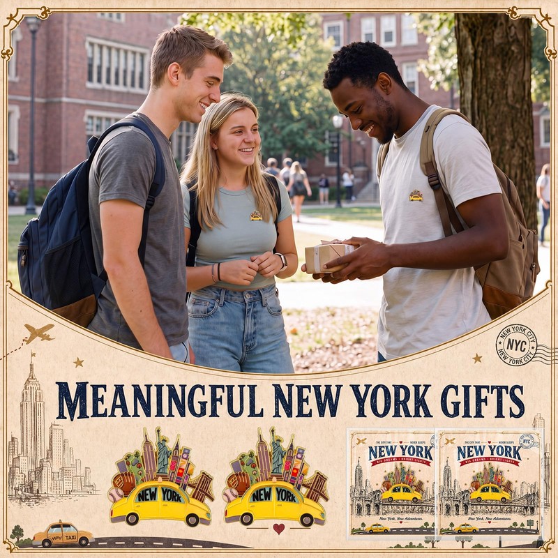 Highergo 36 Sets Souvenirs Gifts Bulk Pins, New York