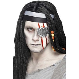 Smiffys Pirate Eye Patch Mutilation Latex with Adhesive