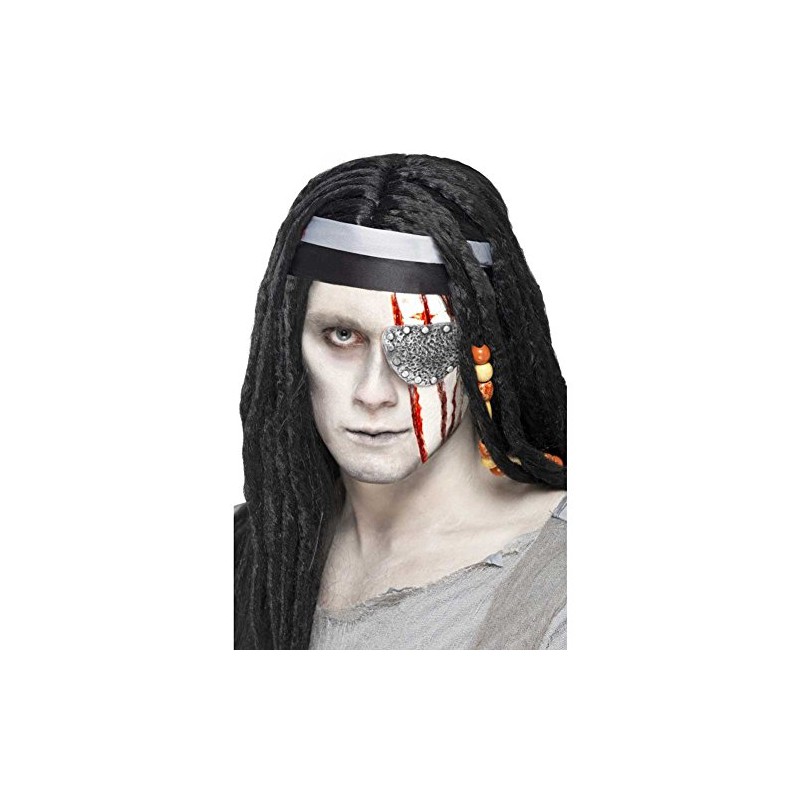 Smiffys Pirate Eye Patch Mutilation Latex with Adhesive