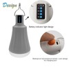ZGAYERA Solar Rechargeable Light Bulbs Indoor，Chicken Coop Light, Camping Accessories,