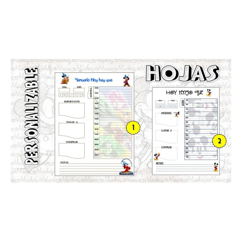 Agenda Diaria Personalizada