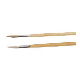 Gadpiparty 2Pcs Wood Handle Agate Polisher for Gold Jewelry Maintenance Durable Crafting Tool for Polishing Burnishing for Jewelry Making and Repair