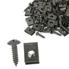 A ABSOPRO 50 Sets 4.2x16mm U Clip Screw Assortment Car