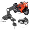 Motorcycle Modification Aluminum Alloy Helmet Lock Mount Hook Fit for