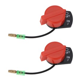 EMSea 2Pcs Mixer Stop Switch Single Wire Kill Switch 36100-ZE1-005 36100-ZE1-015 36100-883-005 Compatible with Honda G100 G150 G200 G400 GX100