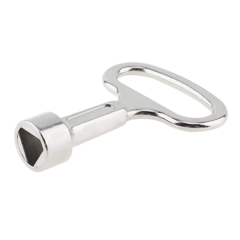 OriGlam Multi-Functional Utility Key Plumbers Tool Key, Triangle Cabinet Spanner