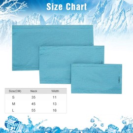 Cooling Collar for Dogs, Dog Collar, Cooling Bandana Dog, Cooling Collar Dog, Neckerchief Cooling Dog, Headscarves Cooling Dog, Dog Cool Collar, Size S/M/L(M)