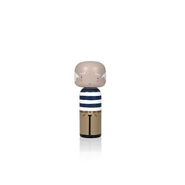 Lucie Kaas Sketch Inc. SI02PA Pablo 14.5cm Wooden Figure Made of Schima Wood, Hand Painted