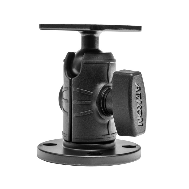 ARKON Mounts Metal AMPS Mounting Pattern with 0CT0 Round Drill-Base