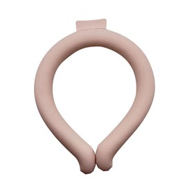 Byttlerom Neck Cooling Tube,for Hot Summer,Ice Ring Neck Cooler for Hot Outdoor Sports, Outdoor Workers Pink