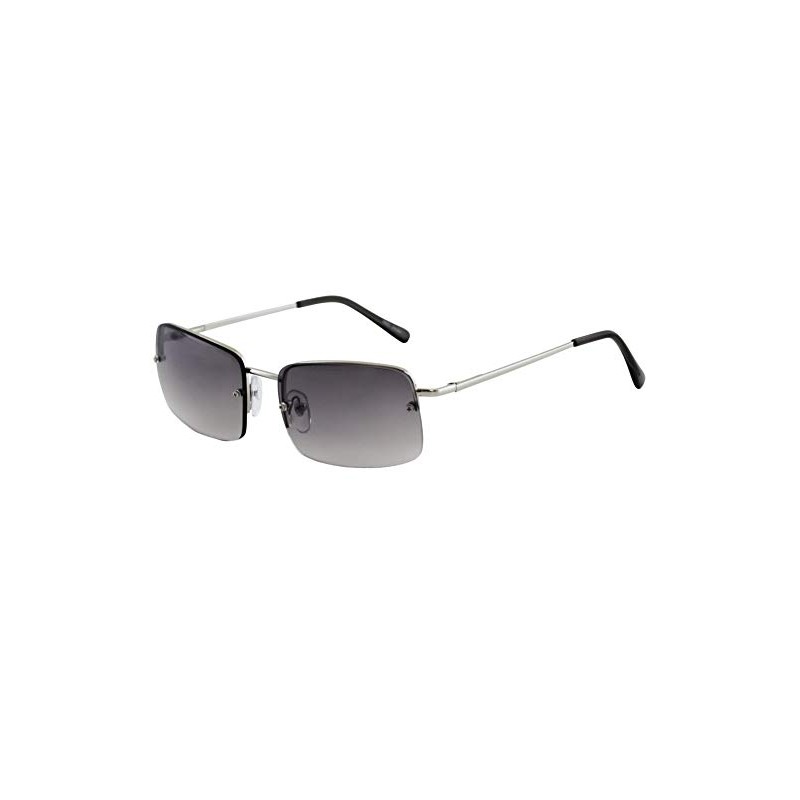FLAWLESS EYEWEAR - Minimalist Medium Rectangular Sunglasses Clear Eyewear Spring