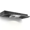 Zomagas Under Cabinet Range Hood 36 inch, Ducted/Ductless Vent Hood