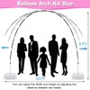 Balloon Arch Kit with Balloon Pump, 9Ft Tall & 10Ft