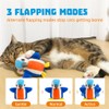 CKFPS Blue Flapping Bird Cat Toy – Rechargeable Flying Bird