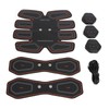 Abdominal Muscle Trainer 10 Modes PU Leather USB Rechargeable Micro