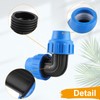 SWAWIS PP Fitting Screw Connection for PE Pipe 25 mm